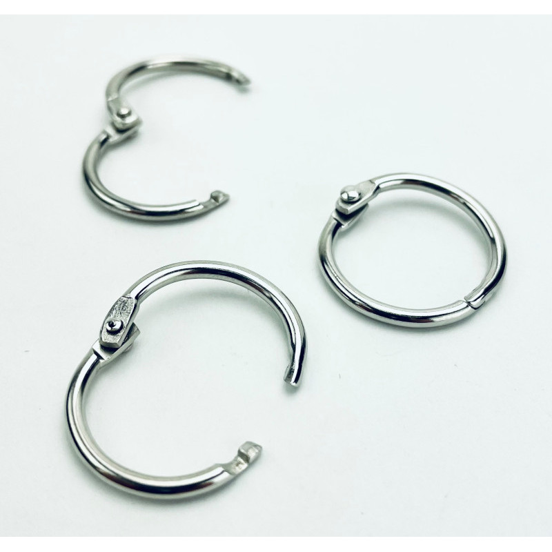 Anneaux brisés métal #VAC0635