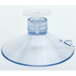 Ventouse en PVC transparent - Accessoires de fixation PLV