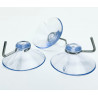 ventouse transparente avec crochet #VAC6231