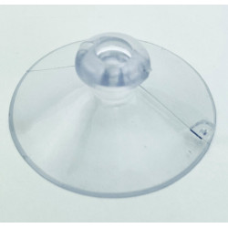 Ventouse en PVC transparent - Accessoires de fixation PLV