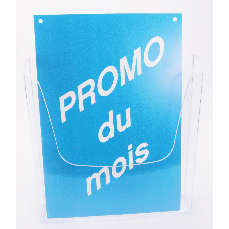 Porte brochure A4 mural #VPB0355DES