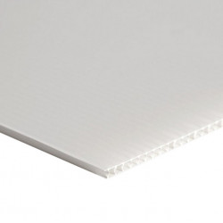 Plaque de Polypropylène blanc 600gr/m² #MP0131
