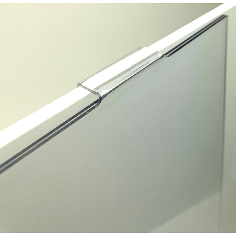 porte affiche avec crochet de suspension #VPE0271