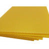 Plaque Alvéolaire de Polypropylène jaune 650gr/m2