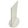Porte-étiquette double face en T pieds arrondis #VPE0581