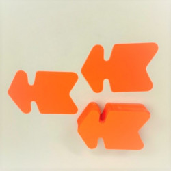 Lot Flèches fluos pour étiquetage