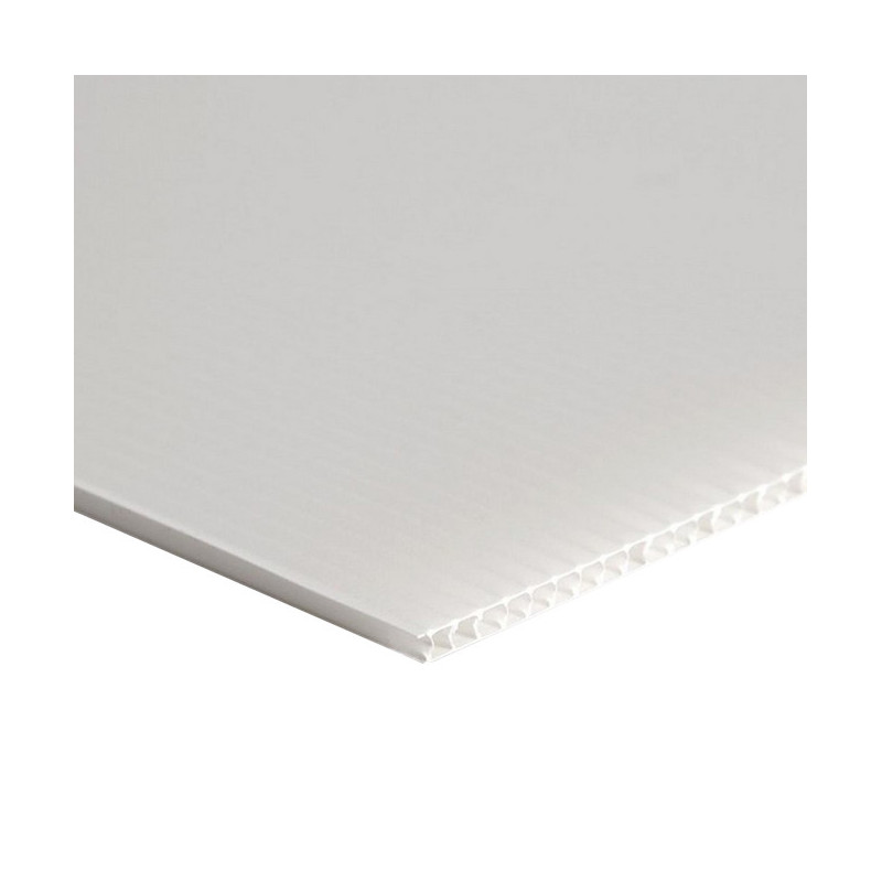 Plaque de Polypropylène blanc 600gr/m² #MP0131