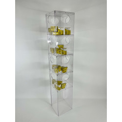 Colonne range CD design plexi