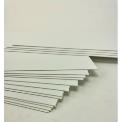 Feuilles De Carton Blanc, Papier épais En Carton Blanc Facile à