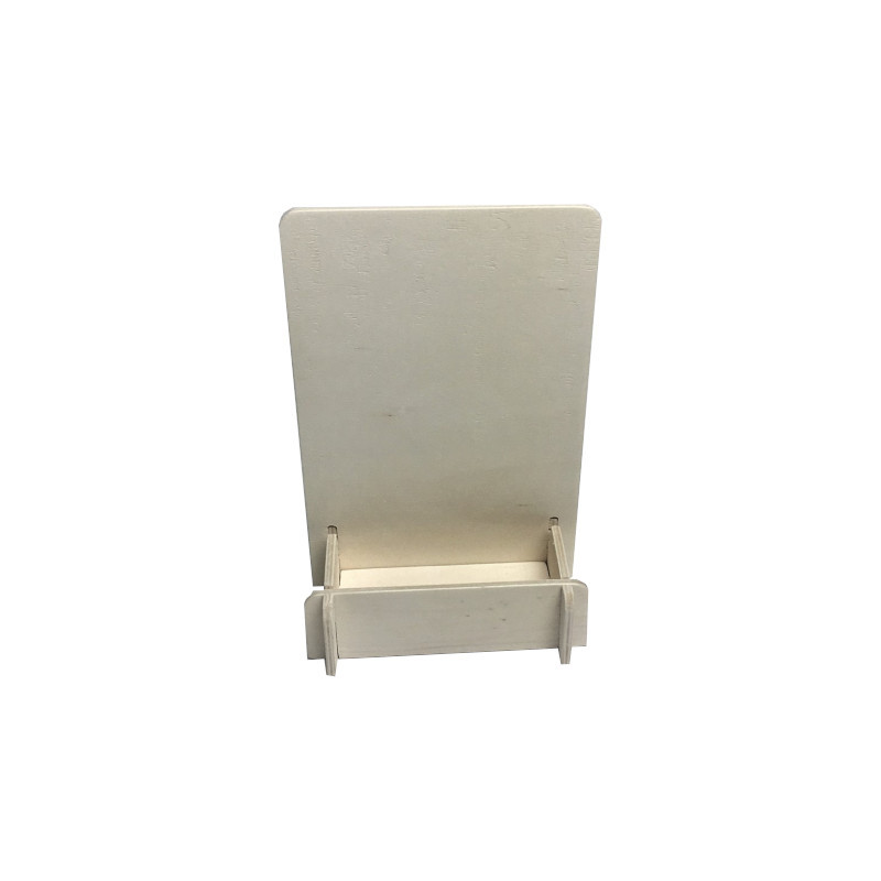 Porte flyers  bois à poser, démontable #VPB1483