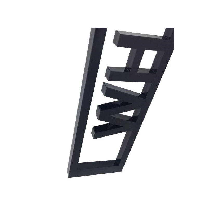 Découpe de lettres relief 3D en PMMA #VLE1211