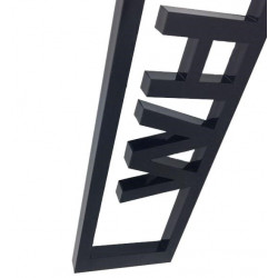 Découpe de lettres relief 3D en PMMA #VLE1211