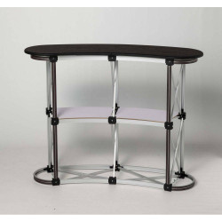 Comptoir d'accueil amovible pour Stand - Black