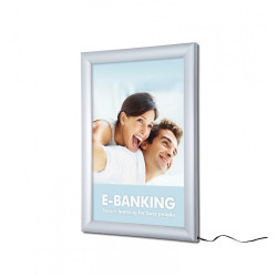 Cadre Clic-clac lumineux une face éclairage Leds #VCL0011