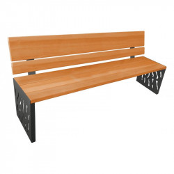 Banc Urbain en bois Océane