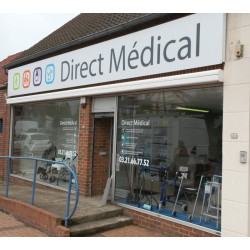 Réalisation enseigne murale Direct Médical