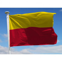 Drapeau baignade Rouge et jaune : Zone surveillée