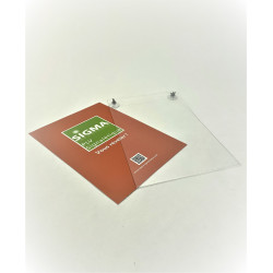 Pochette Porte-affiche avec fixation double Ventouses