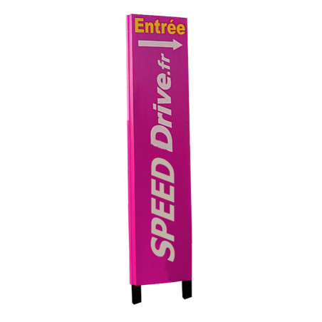 totem publicitaire plat personnalisable #TT0702T