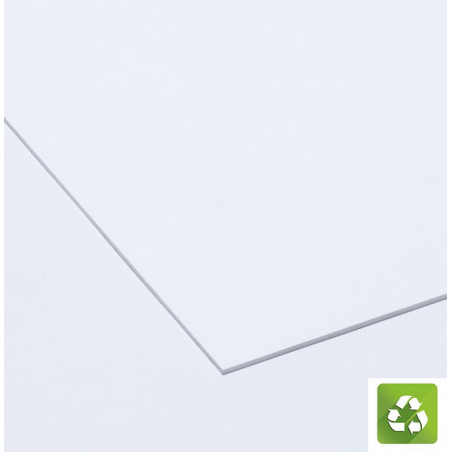A+H - Planche plastique PVC rigide - 2000x1000mm - Plaque plastique - 1mm  plaque rigide PVC plaque plastique - blanc : : Bricolage