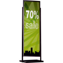 Réalisation d'un mini totem porte affiche