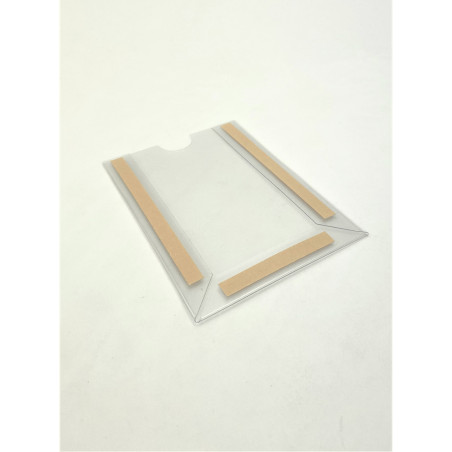 Pochette porte document sans impression en papier cristal DIN A5