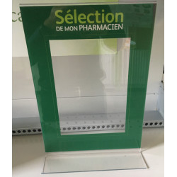 Réalisation d'un porte affiche à poser en T