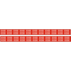 Bande de rive "Soldes" Lg 100cm