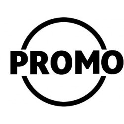 Lettrage adhésif "PROMO" sous transfert