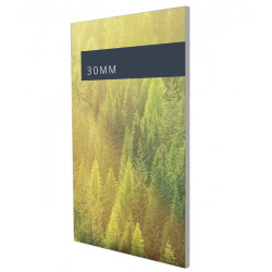 image exemple du Cadre lumineux LED 30mm mural #PE7041