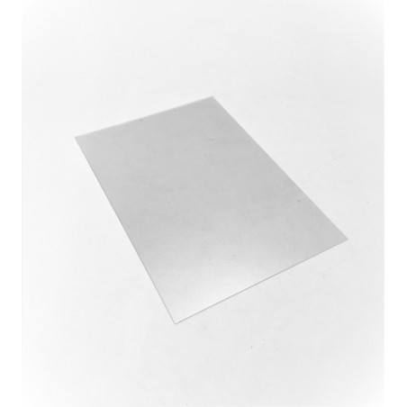 Protection transparente adhésive pour carte PVC standard