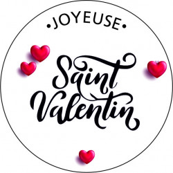 Adhésif vitrine Yupo Tako "SAINT VALENTIN"