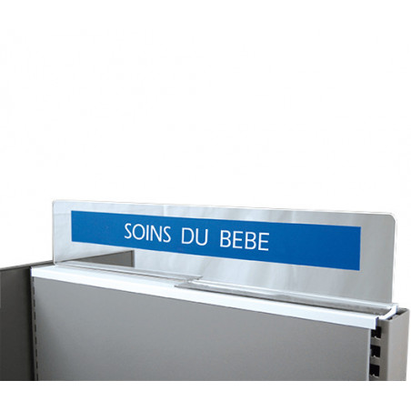 Bandeau R°/V° pour tête de gondole #VSP6011 Bandeau R°/V° pour tête de gondole #VSP6011