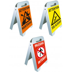 Chevalet signalement danger