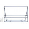 Cadre pour Banderole sur pied mobile Calico'Tub - Ht Sol 50cm