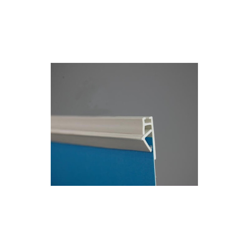 Profilé porte affiche  clippant en pvc 20 mm  #VAC4011