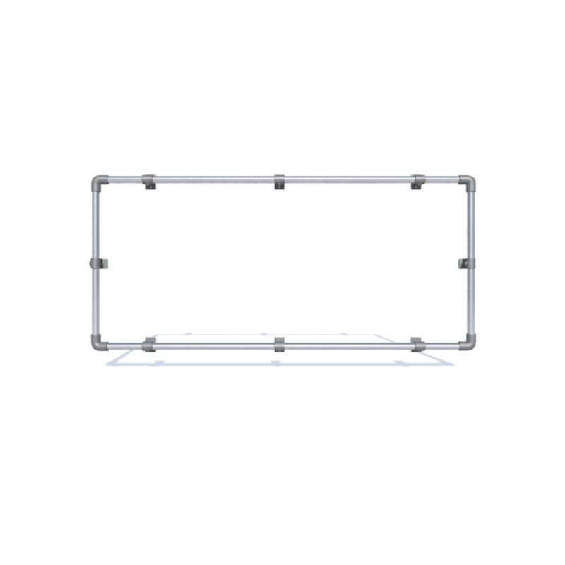 Cadre métal mural Calico'Tub pour Banderole #MB6841