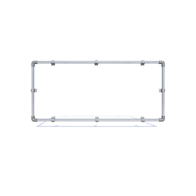 Cadre Bardage Calico'Tub métal pour Banderole #MB6851