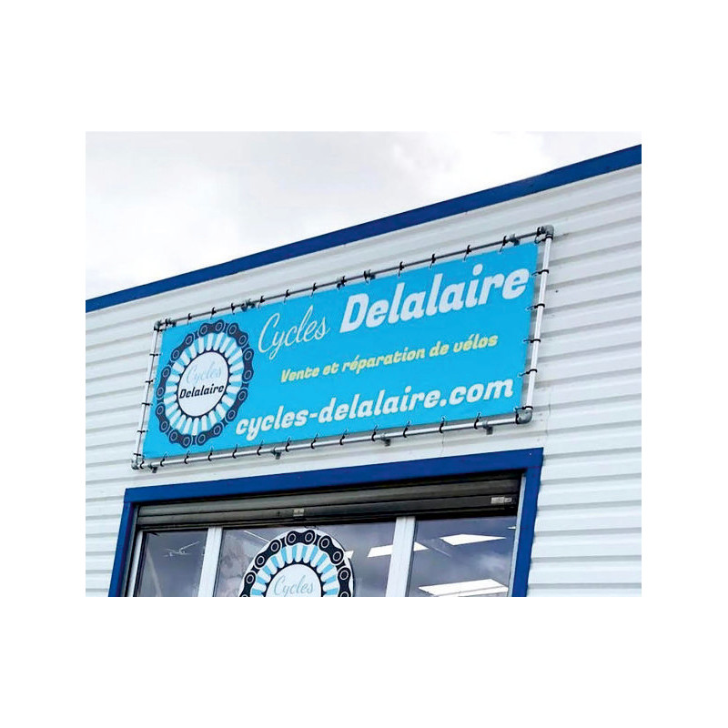 Cadre Bardage Calico'Tub métal pour Banderole #MB6851