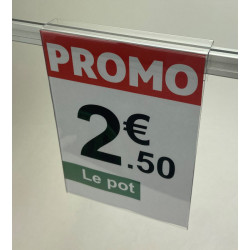 Porte affiche suspendue