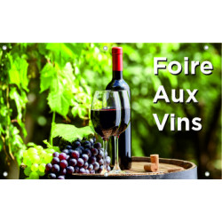 Banderole "FOIRE AUX VINS"