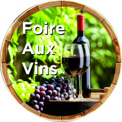 Adhésif de sol "FOIRE AUX VINS"