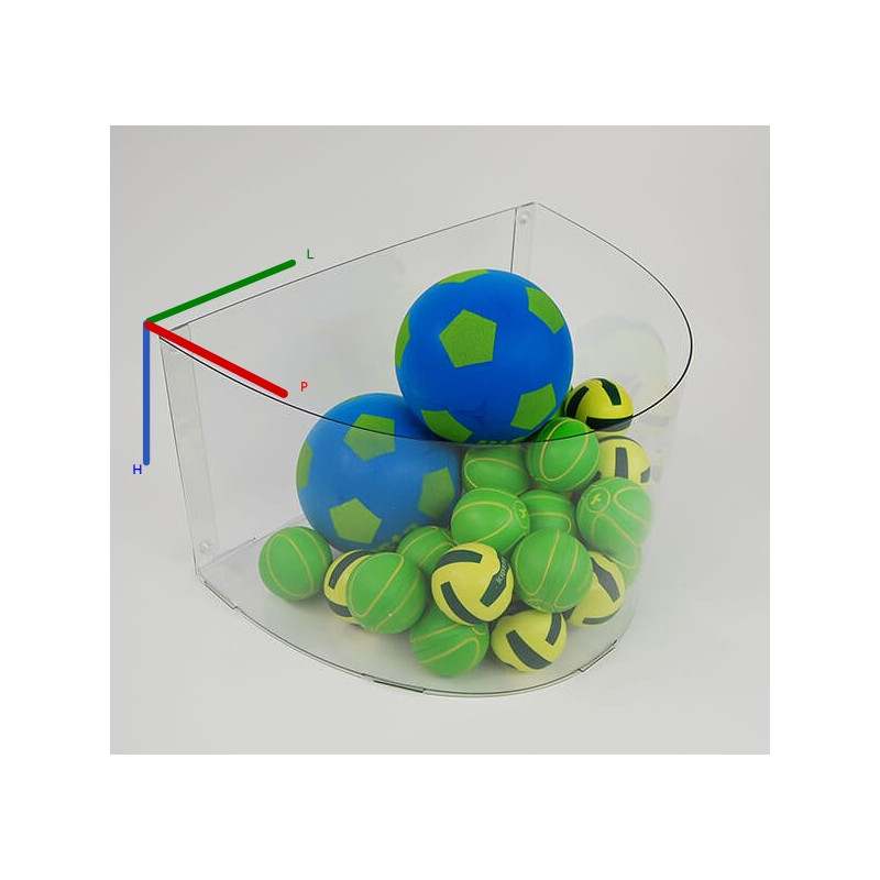 bac de fouille transparent #VPP0701