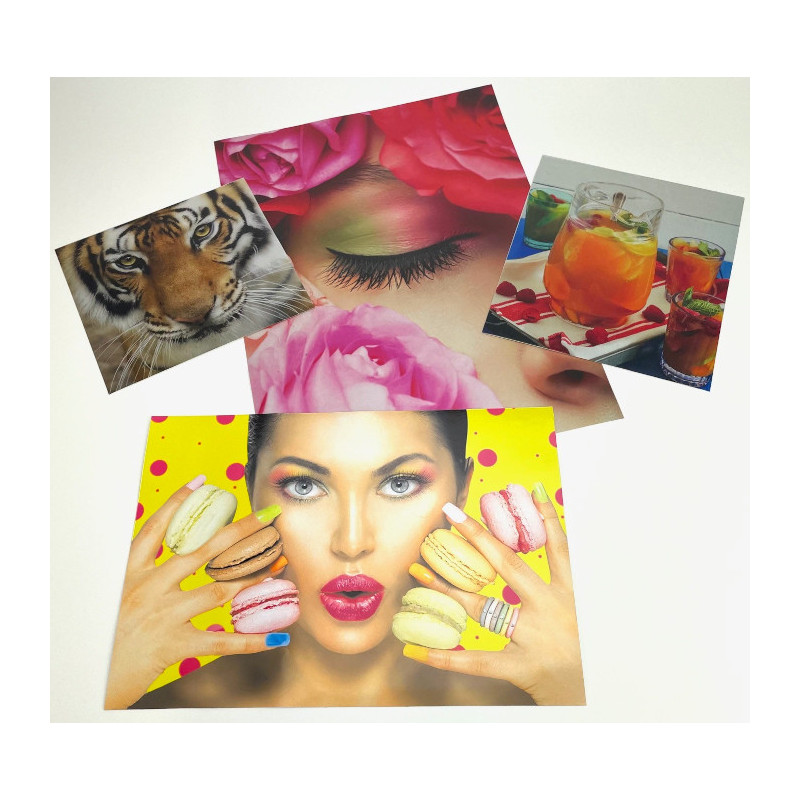 impression personnalisée sur adhésif blanc #PI0011