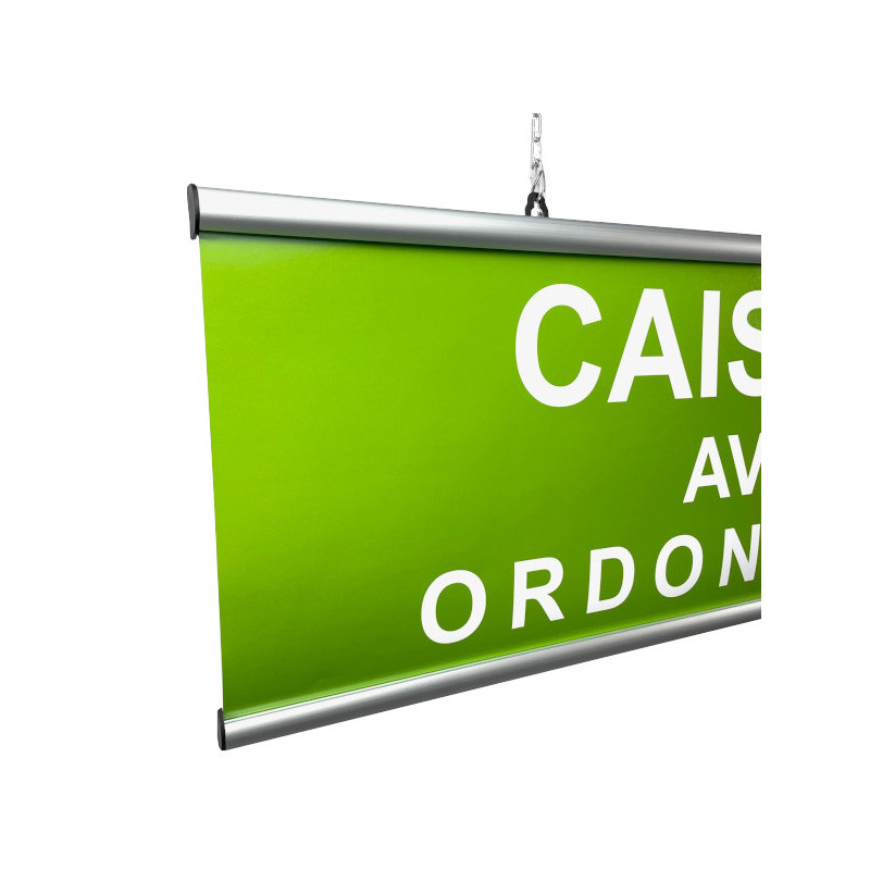 panneau suspendu directionnel