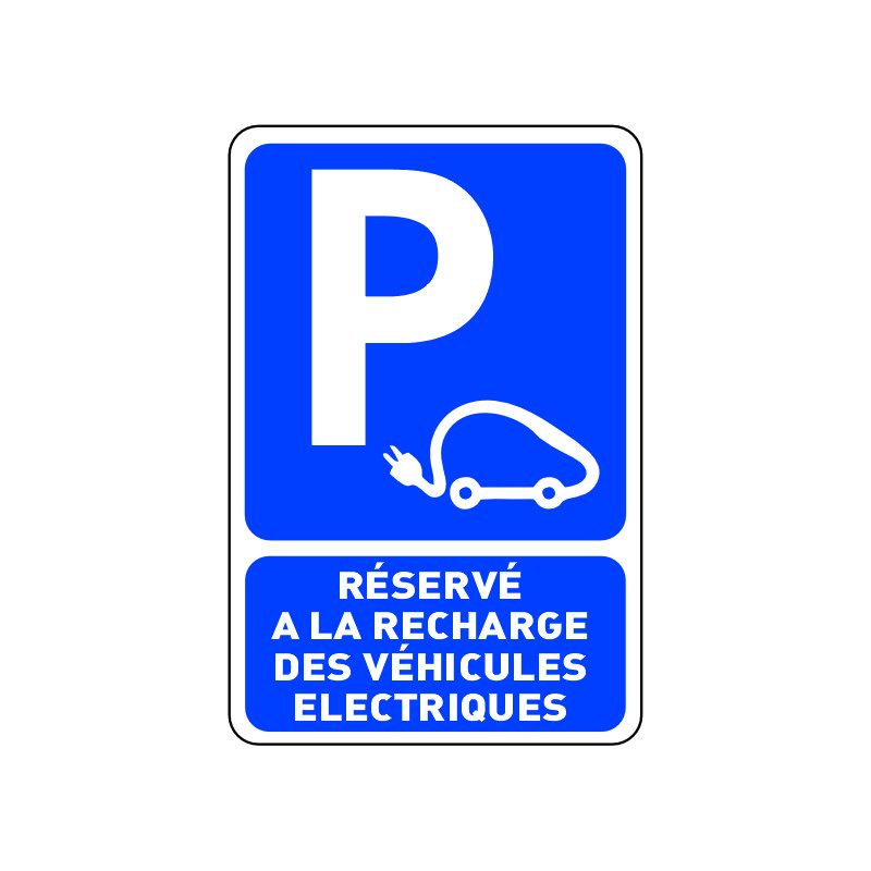 Panneau Parking Voiture électrique