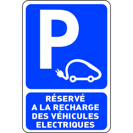 Panneau Parking Voiture électrique