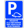 Panneau Parking Voiture électrique