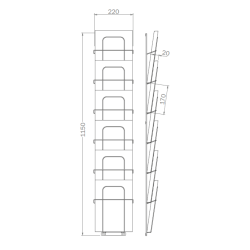 Grille PA41 pour cartes A4 - PK31/PK41/GK41