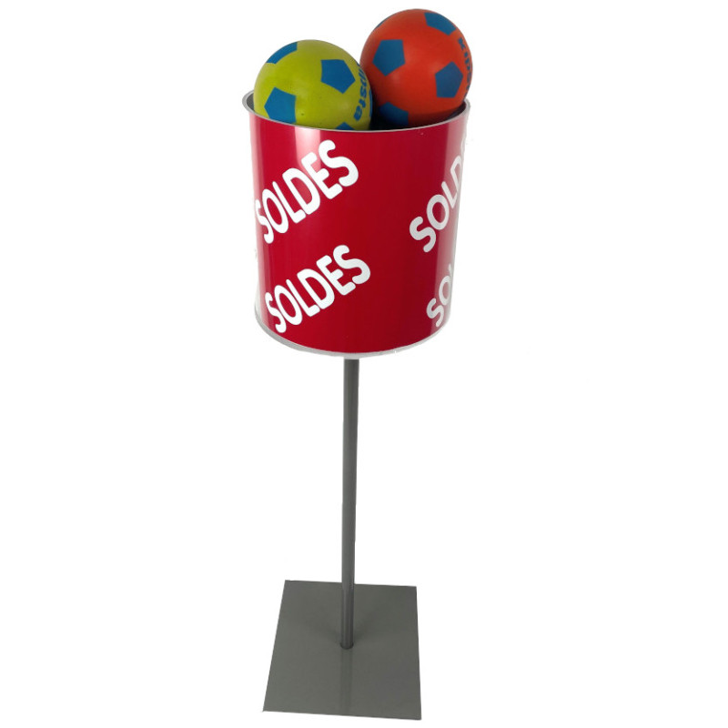 Bac Soldeur Circulaire sur Pied, exemple #VPP1121-S